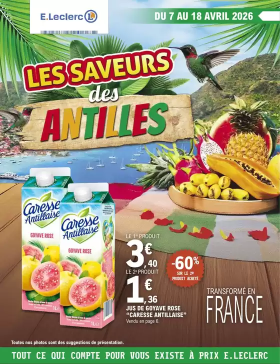 Catalogue E.Leclerc à Melun | SPECIAL ANTILLES | 2026-04-07T00:00:00.000Z - 2026-04-18T00:00:00.000Z