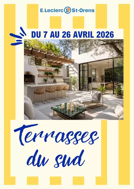 Catalogue E.Leclerc | SELECTION JARDIN & LOISIRS | 2026-04-07T00:00:00.000Z - 2026-04-26T00:00:00.000Z