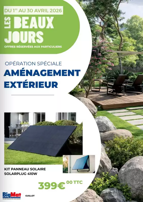 Catalogue BigMat | Les beaux jours | 2026-04-01T00:00:00.000Z - 2026-04-30T00:00:00.000Z
