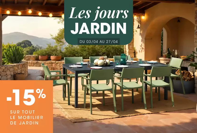 Catalogue 4 Pieds | Mobilier de jardin | 2026-04-06T00:00:00.000Z - 2026-04-27T00:00:00.000Z