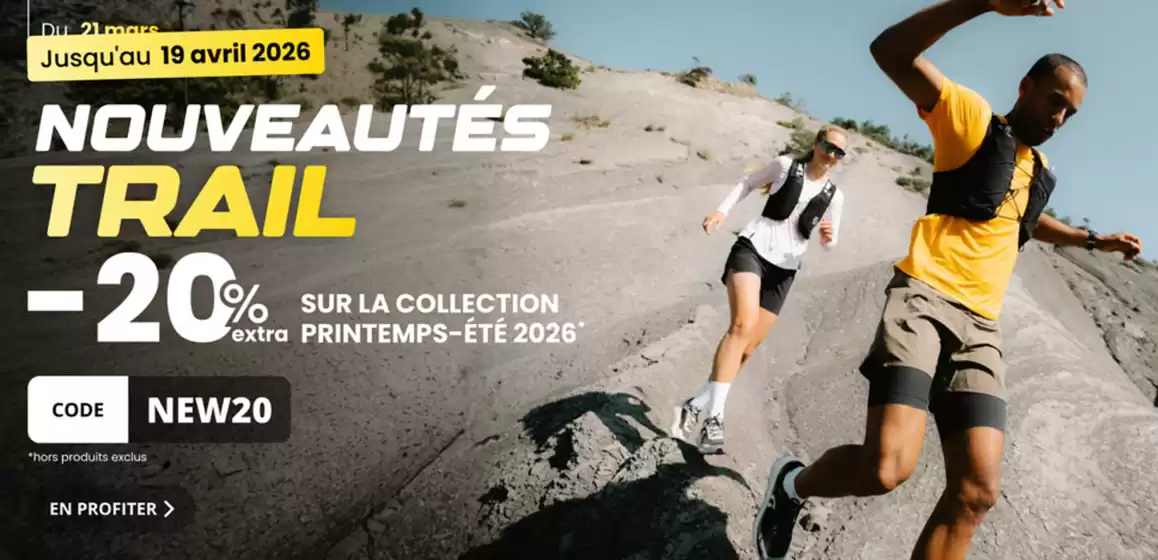 Catalogue Ekosport | Nouveautés trail | 2026-04-07T00:00:00.000Z - 2026-04-19T00:00:00.000Z