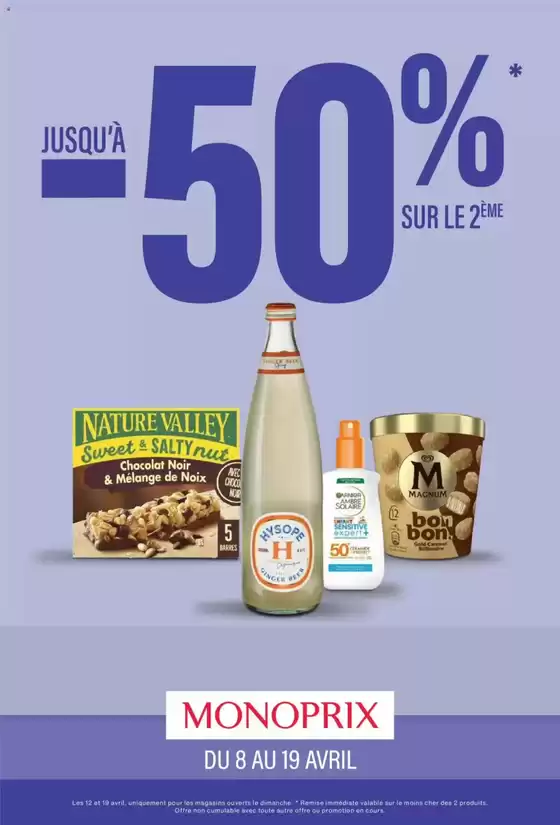 Catalogue Monop' | Nos meilleures bonnes affaires | 2026-04-07T00:00:00.000Z - 2026-04-19T00:00:00.000Z