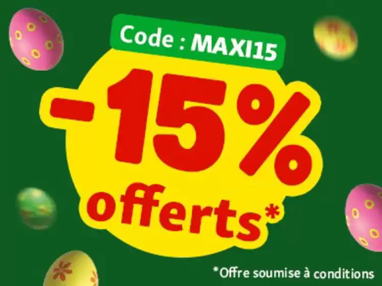 Catalogue Maxi Zoo | A vos paniers, prêts ... cliquez ! | 2026-04-07T00:00:00.000Z - 2026-04-08T00:00:00.000Z