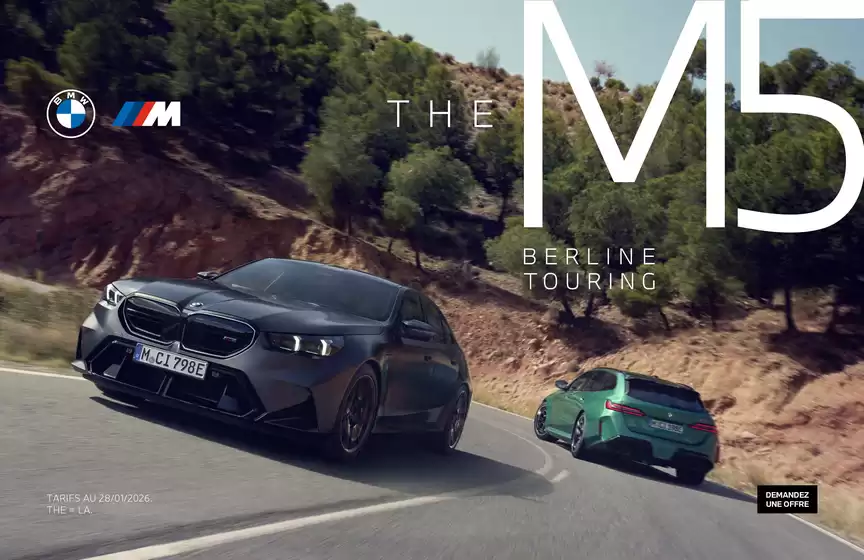 Catalogue BMW | BMW M5 | 2026-04-07T00:00:00.000Z - 2026-04-30T00:00:00.000Z