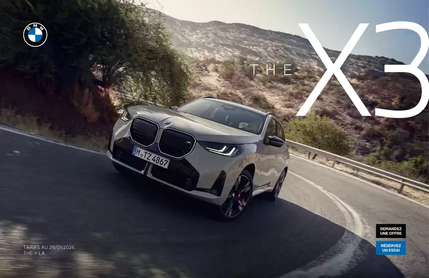 Catalogue BMW | BMW X3 | 2026-04-07T00:00:00.000Z - 2026-05-31T00:00:00.000Z