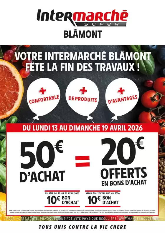 Catalogue Intermarché | PROS LOCAL - 04982 Blâmont flyer | 2026-04-13T00:00:00.000Z - 2026-04-19T00:00:00.000Z