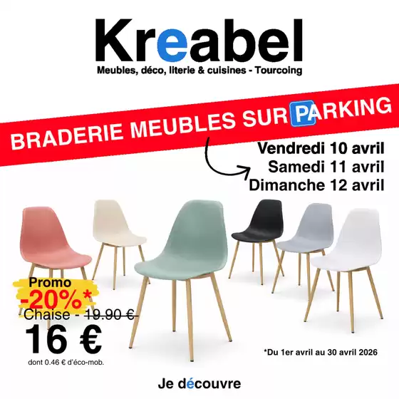 Catalogue KREABEL à Plouarzel | Catalogue KREABEL | 2026-04-01T00:00:00.000Z - 2026-04-30T00:00:00.000Z