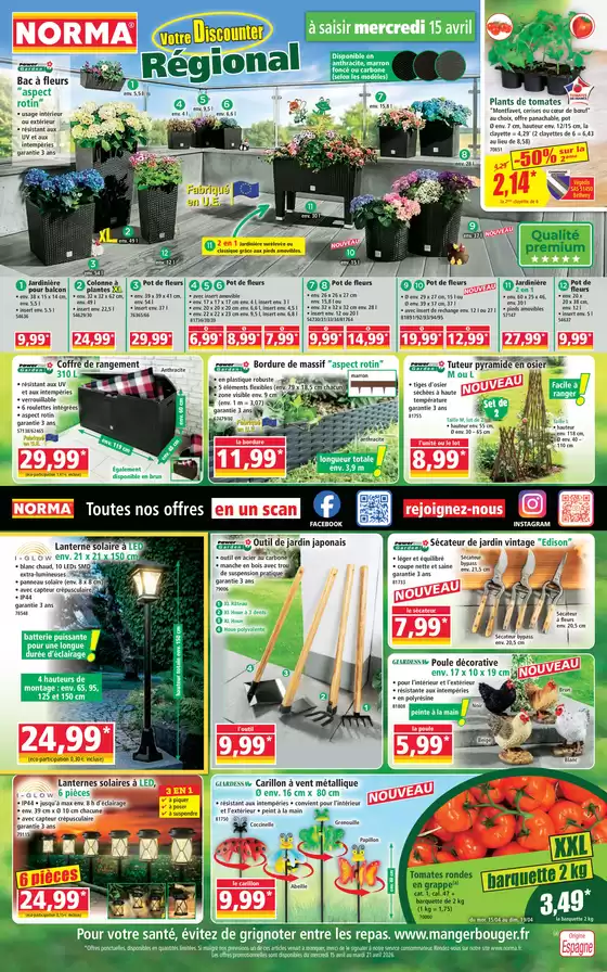 Catalogue Norma à Le Creusot | Catalogue Norma | 2026-04-15T00:00:00.000Z - 2026-04-21T00:00:00.000Z