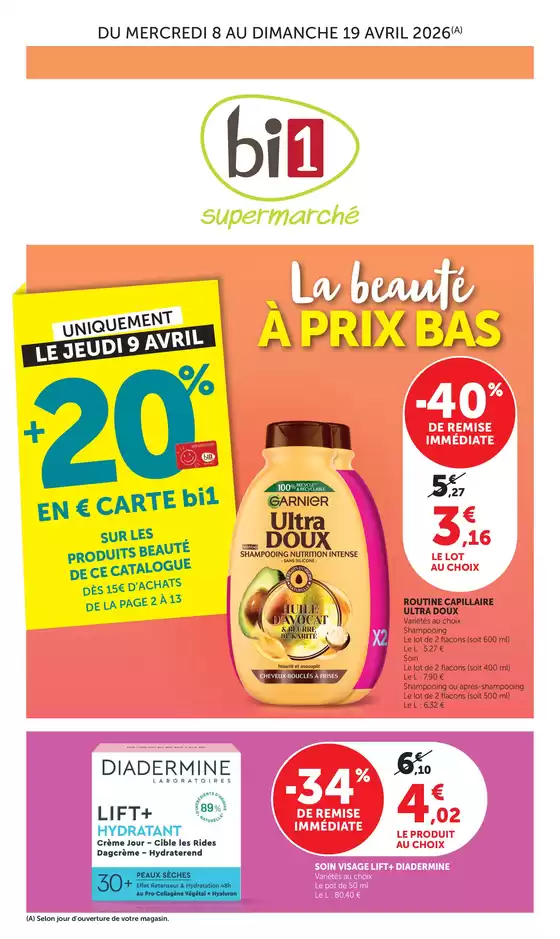 Catalogue Bi1 | Trafic Beauté Printemps | 2026-04-08T00:00:00.000Z - 2026-04-19T00:00:00.000Z