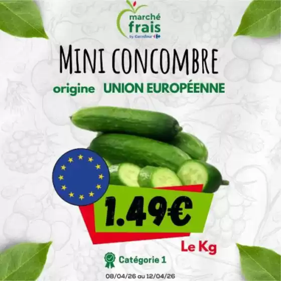 Catalogue marché frais Géant | Promotions Chez Marché Frais | 2026-04-08T00:00:00.000Z - 2026-04-12T00:00:00.000Z