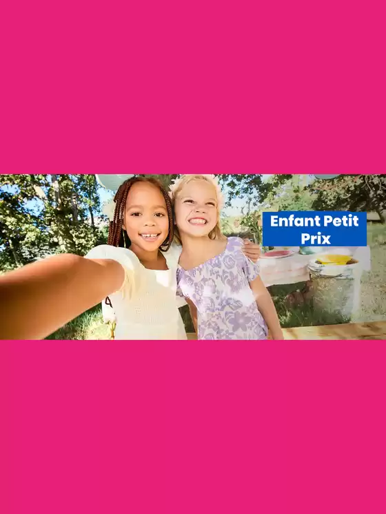 Catalogue La Halle | Enfant Petit Prix | 2026-04-09T00:00:00.000Z - 2026-04-13T00:00:00.000Z