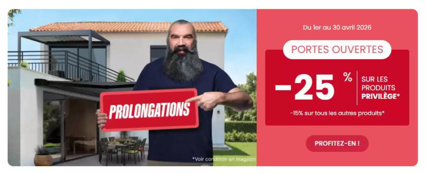 Catalogue Monsieur Store à Rougegoutte | PORTES OUVERTES | 2026-04-08T00:00:00.000Z - 2026-04-30T00:00:00.000Z