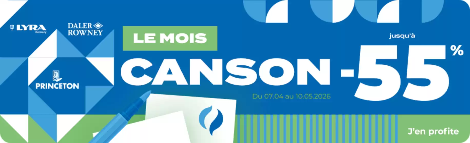 Catalogue Rougier&Plé à Nescus | LE MOIS CANSON jusqu'à -55% | 2026-04-08T00:00:00.000Z - 2026-05-10T00:00:00.000Z