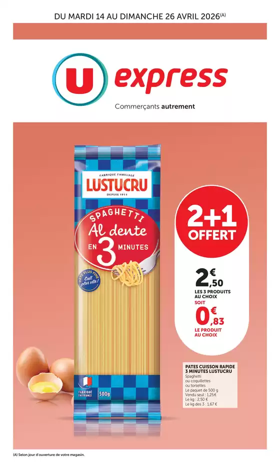 Catalogue U Express à  | Spécial Entretien | 2026-04-14T00:00:00.000Z - 2026-04-26T00:00:00.000Z