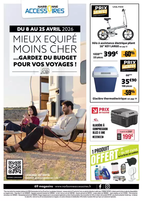 Catalogue Narbonne accessoires | Large sélection d'offres | 2026-03-08T00:00:00.000Z - 2026-04-25T00:00:00.000Z