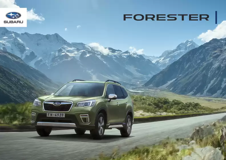 Catalogue Subaru | FORESTER | 2026-04-09T00:00:00.000Z - 2026-09-30T00:00:00.000Z