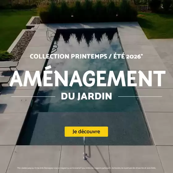 Catalogue Bricorama | AMÉNAGEMENT DU JARDIN | 2026-04-09T00:00:00.000Z - 2026-05-10T00:00:00.000Z