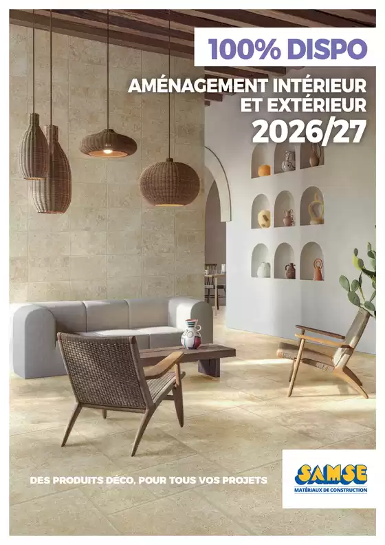 Catalogue SAMSE | 100 dispo 2026 2027 SAMSE | 2026-01-01T00:00:00.000Z - 2027-12-31T00:00:00.000Z