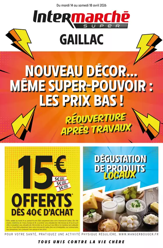 Catalogue Intermarché | PROS LOCAL - 11121 GAILLAC | 2026-04-14T00:00:00.000Z - 2026-04-18T00:00:00.000Z