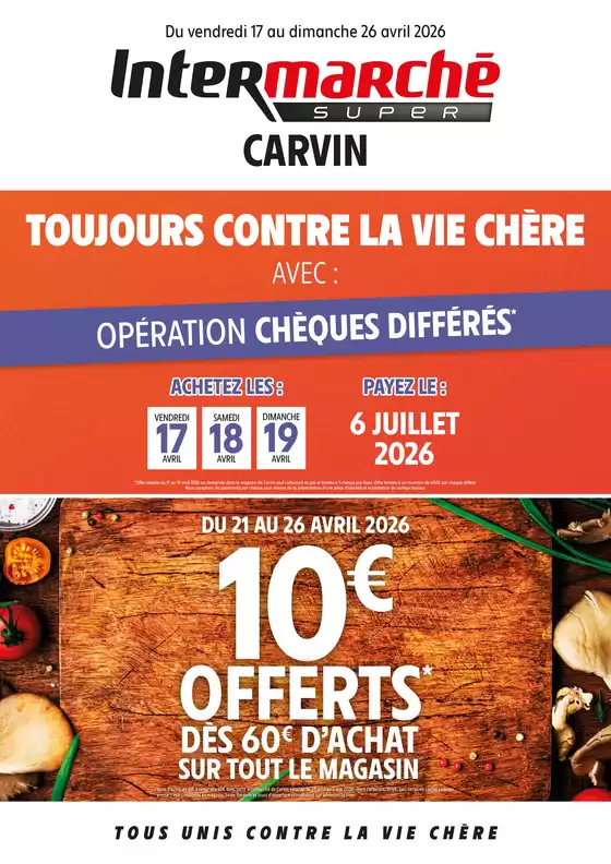 Catalogue Intermarché | PROS LOCAL - PDV 03230 - CARVIN | 2026-04-17T00:00:00.000Z - 2026-04-26T00:00:00.000Z