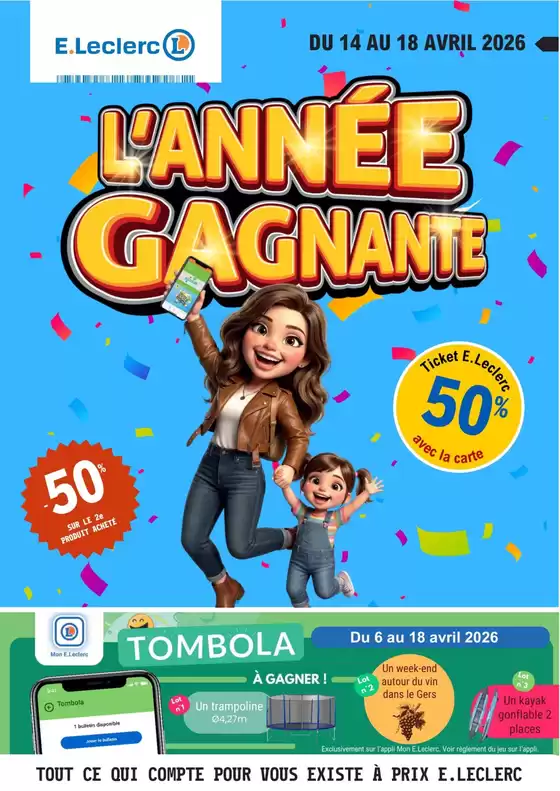 Catalogue E.Leclerc | Temps fort #16 | 2026-04-06T00:00:00.000Z - 2026-04-18T00:00:00.000Z