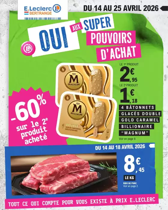 Catalogue E.Leclerc | 26M161C03LU | 2026-04-14T00:00:00.000Z - 2026-04-25T00:00:00.000Z