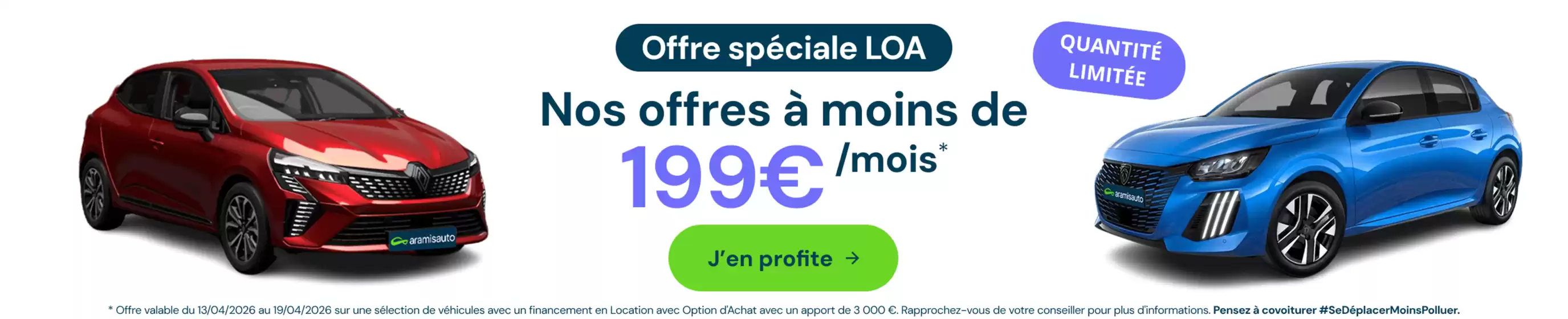 Catalogue Aramis Auto à Le Mans | Offre spéciale | 2026-04-14T00:00:00.000Z - 2026-04-19T00:00:00.000Z