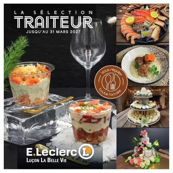 Catalogue E.Leclerc | CARTE TRAITEUR PREMIUM | 2026-04-14T00:00:00.000Z - 2027-03-31T00:00:00.000Z