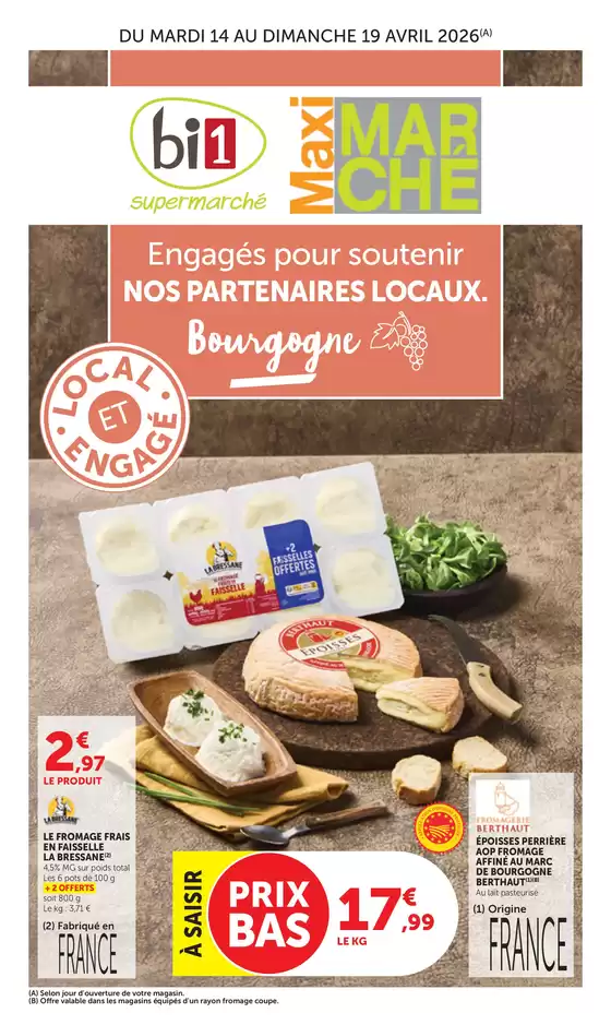 Catalogue Bi1 | Local et Engagé Bourgogne | 2026-04-14T00:00:00.000Z - 2026-04-19T00:00:00.000Z