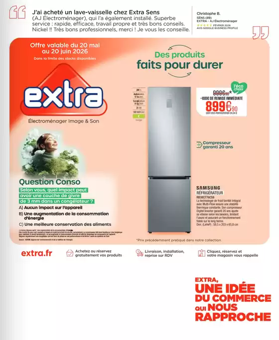 Catalogue Extra à Perrusson | Extra QR BP Tabloid Mai 2026 | 2026-05-20T00:00:00.000Z - 2026-06-20T00:00:00.000Z