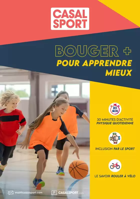 Catalogue Casal Sport | Bouger + pour apprendre mieux | 2026-04-15T00:00:00.000Z - 2026-05-31T00:00:00.000Z