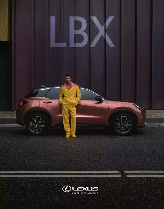 Catalogue Lexus à Doubs | Lexus LBX | 2026-04-16T00:00:00.000Z - 2026-12-31T00:00:00.000Z