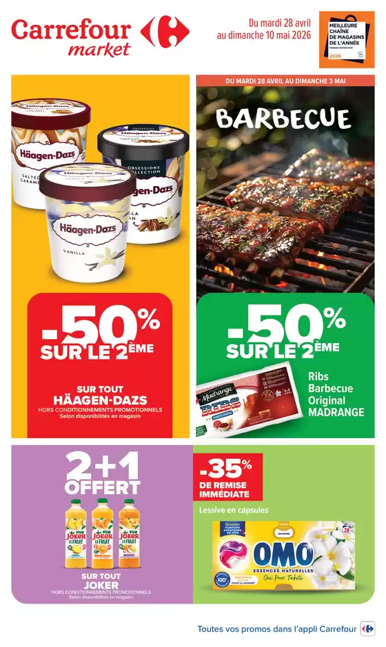 Catalogue Carrefour Market | BARBECUE | 2026-04-28T00:00:00.000Z - 2026-05-10T00:00:00.000Z
