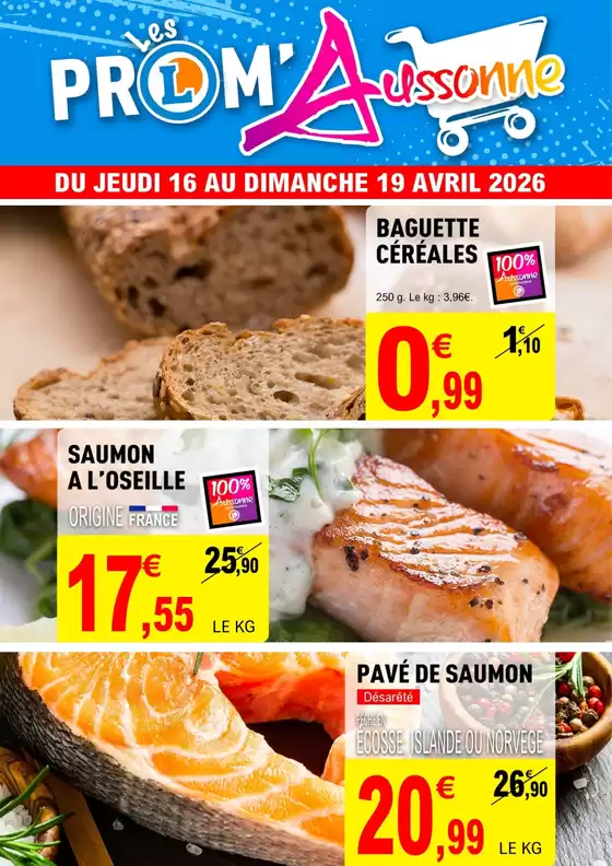 Catalogue E.Leclerc | PROM AUSSONNE SEM16 | 2026-04-16T00:00:00.000Z - 2026-04-19T00:00:00.000Z