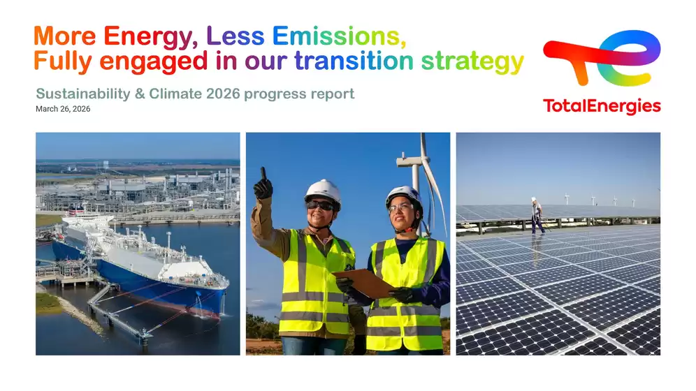Catalogue Total Energy à Trélazé | Sustainability & Climate 2026 progress report | 2026-04-16T00:00:00.000Z - 2026-12-31T00:00:00.000Z