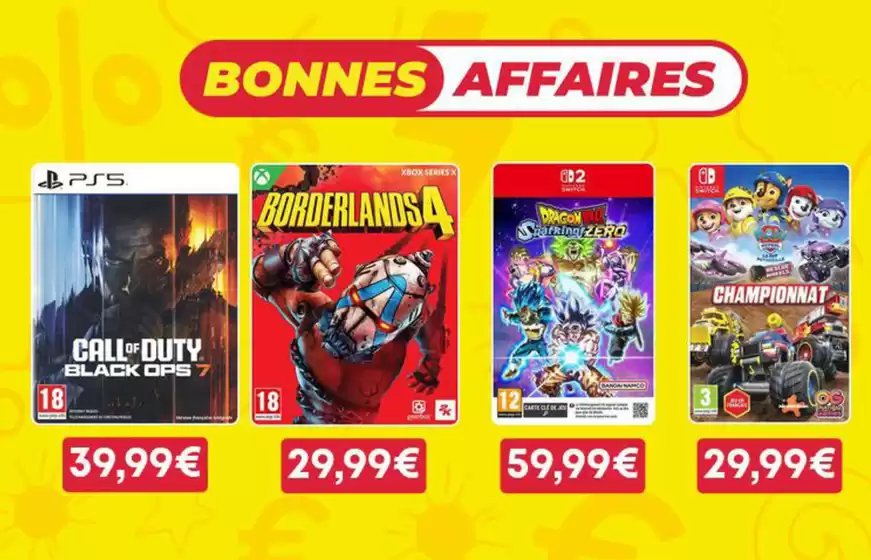 Catalogue Micromania | BONNES AFFAIRES | 2026-04-16T00:00:00.000Z - 2026-04-27T00:00:00.000Z
