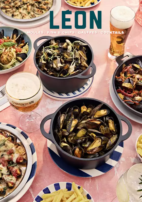 Catalogue Léon de Bruxelles | Nouvelle carte printemps-été 2026 ! | 2026-04-16T00:00:00.000Z - 2026-09-20T00:00:00.000Z