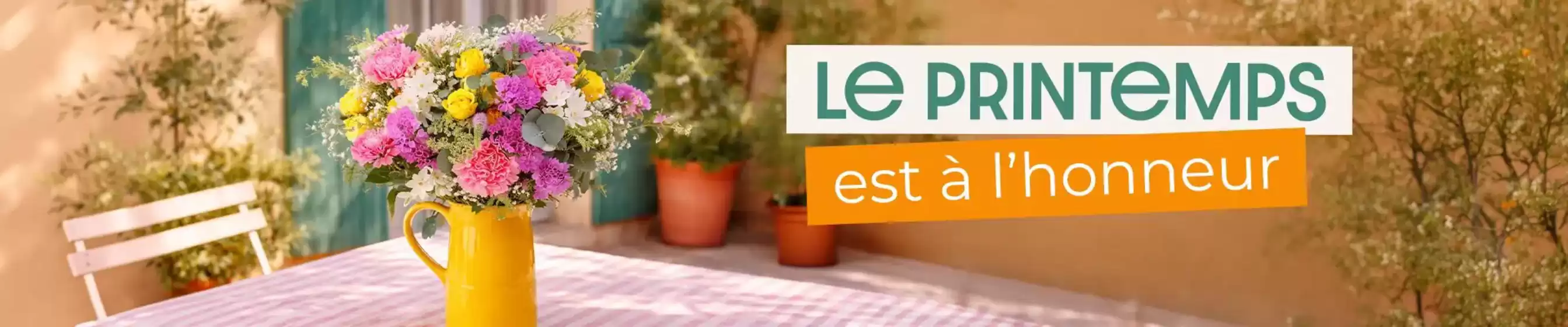 Catalogue Florajet | Livraison fleurs de saison | 2026-04-17T00:00:00.000Z - 2026-04-30T00:00:00.000Z