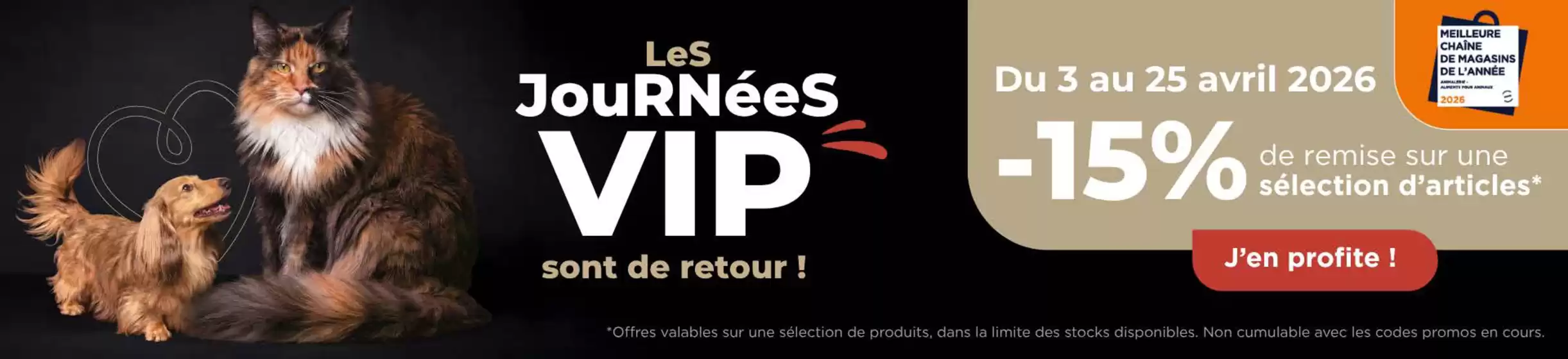 Catalogue Terranimo | Promotions animalerie chien et chat | 2026-04-17T00:00:00.000Z - 2026-04-25T00:00:00.000Z