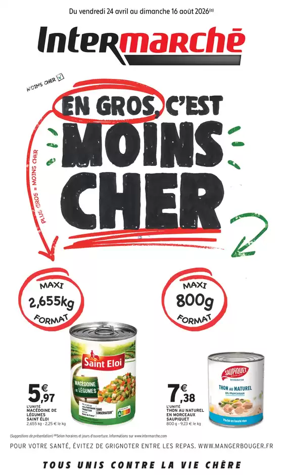 Catalogue Intermarché | EVEN GROS CONDITIONNEMENT | 2026-04-24T00:00:00.000Z - 2026-08-16T00:00:00.000Z