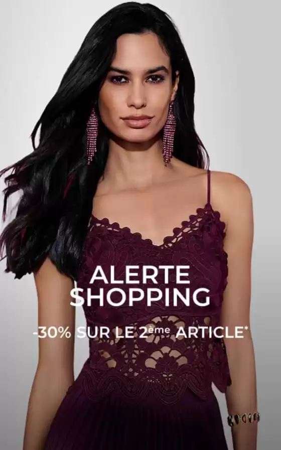 Catalogue Morgan | ALERTE SHOPPING | -30% sur le deuxième article | 2026-04-17T00:00:00.000Z - 2026-05-17T00:00:00.000Z