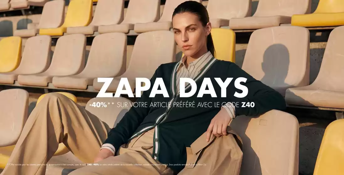 Catalogue Zapa | ZAPA DAYS | 2026-04-17T00:00:00.000Z - 2026-05-10T00:00:00.000Z