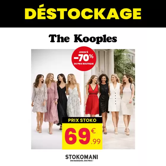 Catalogue Stokomani à Saint-Christophe-la-Couperie | La mode de marque à prix destocké, ça se passe chez Stokomani ! | 2026-04-17T00:00:00.000Z - 2026-04-26T00:00:00.000Z