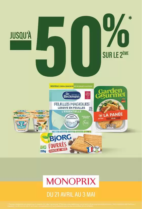 Catalogue Monoprix | Offres et promotions actuelles | 2026-04-20T00:00:00.000Z - 2026-05-03T00:00:00.000Z