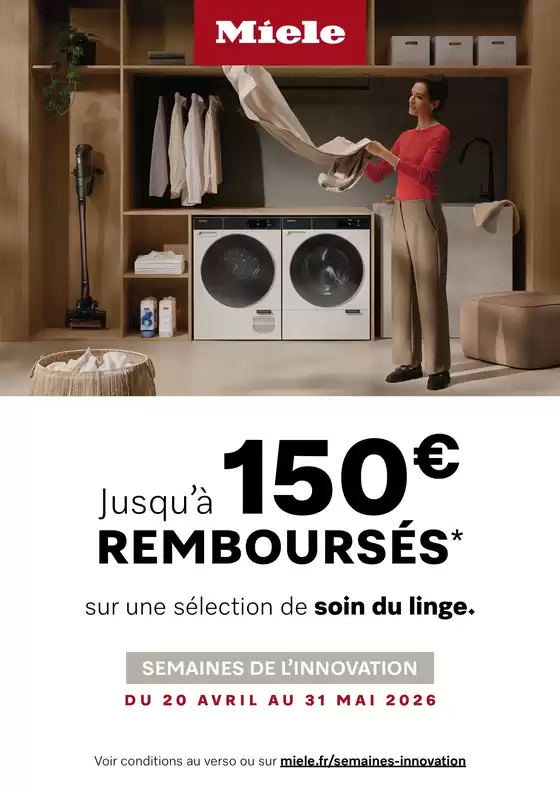 Catalogue MDA | 4922 Modalites Soin du linge ODR Miele Spring 2026 | 2026-04-20T00:00:00.000Z - 2026-05-31T00:00:00.000Z