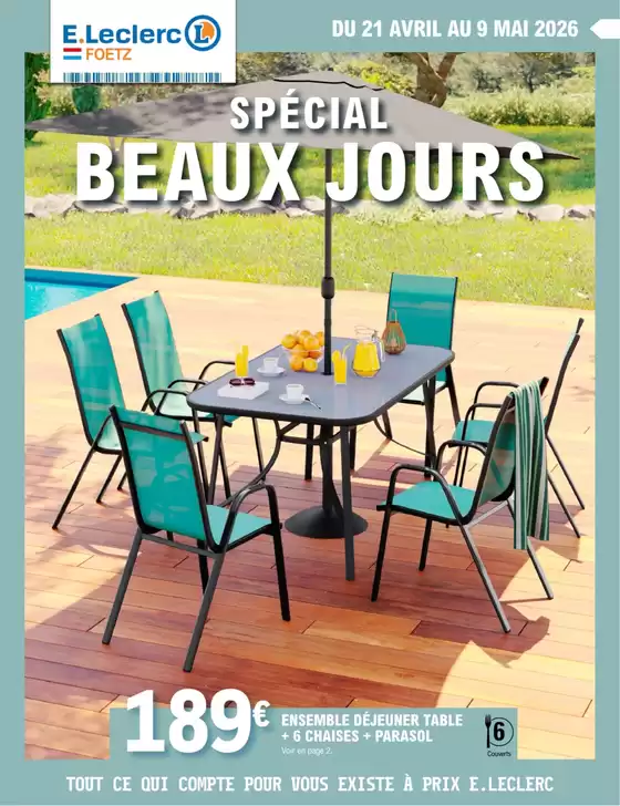 Catalogue E.Leclerc | 26M172C02LU | 2026-04-21T00:00:00.000Z - 2026-05-09T00:00:00.000Z