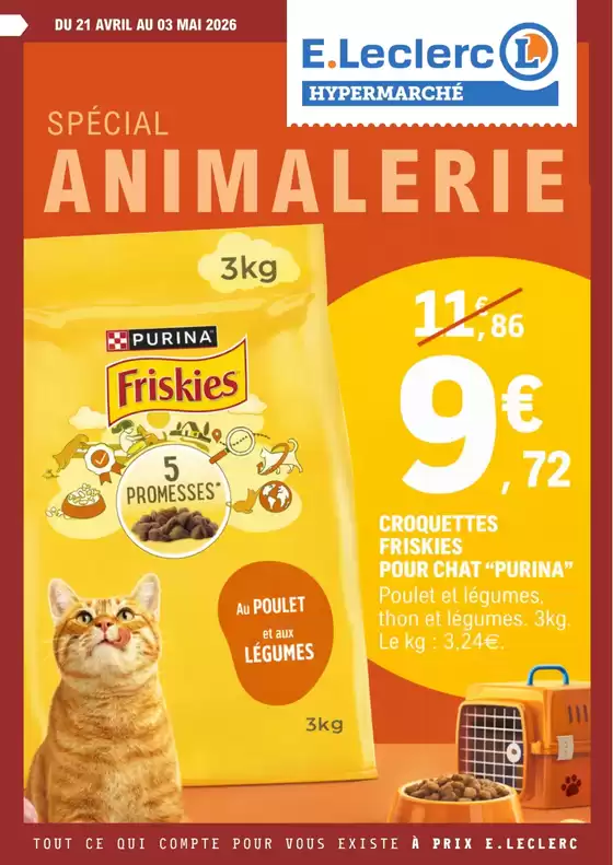 Catalogue E.Leclerc | 26C209LR | 2026-04-21T00:00:00.000Z - 2026-05-03T00:00:00.000Z