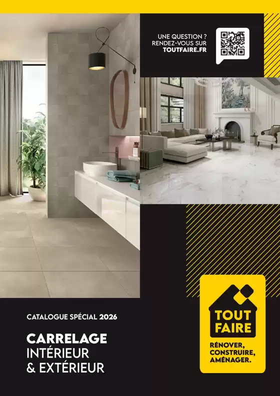 Catalogue Tout faire matériaux à Armentières | CATALOGUE SPECIAL 2026 | 2026-01-01T00:00:00.000Z - 2026-12-31T00:00:00.000Z