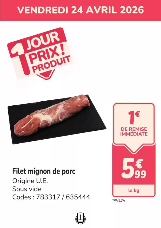 Catalogue Promocash | PROMO filet mignon | 2026-04-24T00:00:00.000Z - 2026-04-24T00:00:00.000Z
