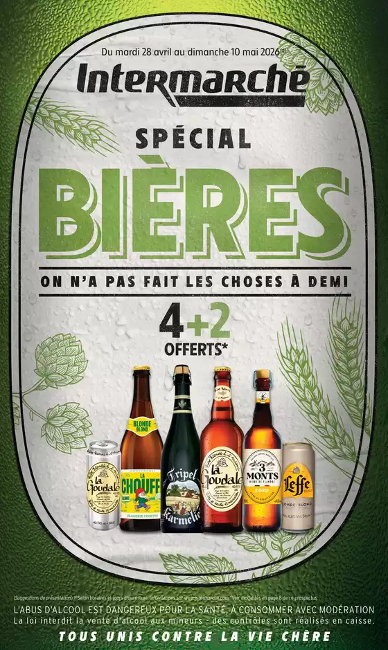 Catalogue Intermarché | EVEN FOIRE A LA BIERE + CAHIER REGION | 2026-04-28T00:00:00.000Z - 2026-05-10T00:00:00.000Z